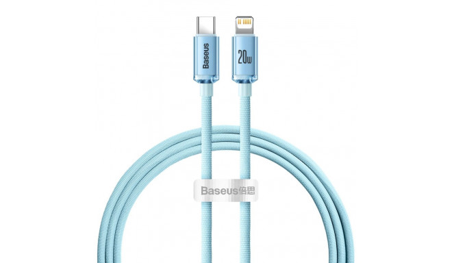 Baseus CAJY001303 Lightning - USB-C PD cable 20W 480Mb/s 1.2m - blue