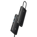 Baseus Lite Series multifunctional HUB USB Type C - 2 x USB 3.0 / USB Type C PD / HDMI 1,4 / SD / TF