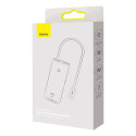 Baseus Lite Series multifunctional HUB USB Type C - 2 x USB 3.0 / USB Type C PD / HDMI 1,4 / SD / TF