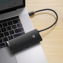 Baseus Lite Series multifunctional HUB USB Type C - 2 x USB 3.0 / USB Type C PD / HDMI 1,4 / SD / TF