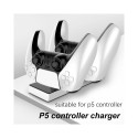 GameBox PS5 Dual Slot Charger Dock Stand for 