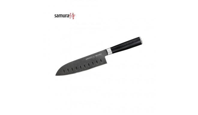 Samura MO-V Stonewash Самый Большой сантоку 180 mm. из AUS 8 Японской из стали 59 HRC