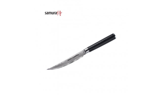 Samura Damascus Универсальный нож для Стэйка 125mm из AUS 10 Дамасской стали 61 HRC (67-слойный)