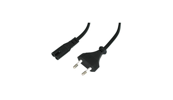 Lindy 30423 power cable Black 5 m CEE7/16 C7 coupler 4002888304238