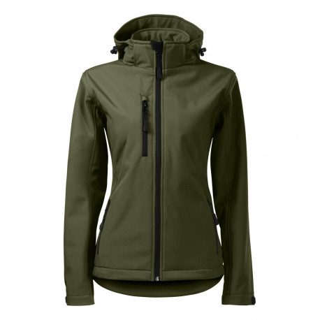 Adler naiste softshell kapuutsiga 521 military XL