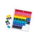 Rainbow Fraction Tiles With Tray Learning Resources LER 0615