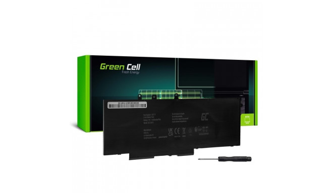 Notebook battery 93FTF GJKNX 7,6V 6200mAh for Dell Latitude 5290 5490 5580