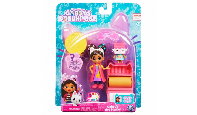 Figure Gabbys Dollhouse Small set Art Studio