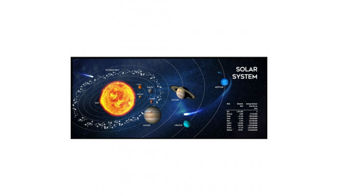 Hiirepadi GEMBIRD MP-SOLARSYSTEM-XL-01 Must