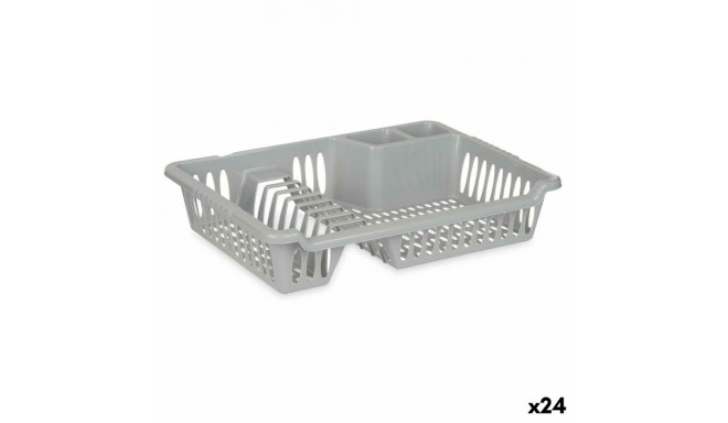 Draining Rack for Kitchen Sink Kinvara YMA04 1098 01 YMA04 1098 01 Silver 40 x 8 x 29,5 cm (24 Units