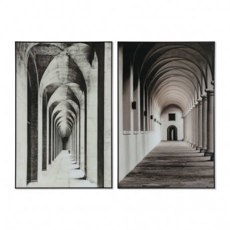 Maal Home ESPRIT Alumiinium Kristall 80 x 2,5 x 120 cm