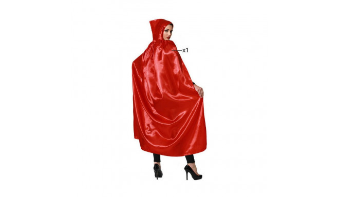 Cloak Red With hood