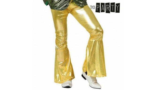 Adult Trousers Th3 Party Golden - M/L