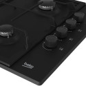 Beko HIBG64125SB hob Black Built-in 61 cm Gas 4 zone(s)