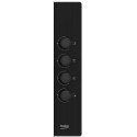 Beko HIBG64125SB hob Black Built-in 61 cm Gas 4 zone(s)