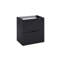 UNIT DECO MASTERJERO 60 2DR BLACK MATT