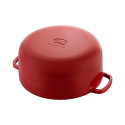 Ballarini Bellamonte Round Cast Iron Pot - Red, 5.5 ltr