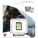 "CARD 512GB Kingston Canvas Select Plus SDXC 100MB/s"