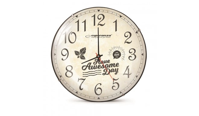 ESPERANZA EHC018L LAUSANNE - WALL CLOCK