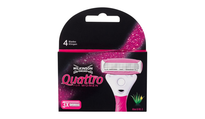 Wilkinson Sword Quattro For Women (3tk)