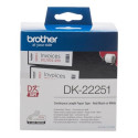 BROTHER CONTINUOUS TAPE 62MM BK-RED/WHITE