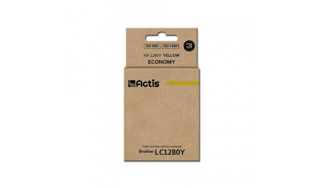 Actis KB-1280Y ink (replacement for Brother LC-1280Y; Standard; 19 ml; yellow)