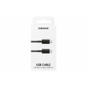 Kabelis Samsung USB - Type-C, 5A, 1m, juodas