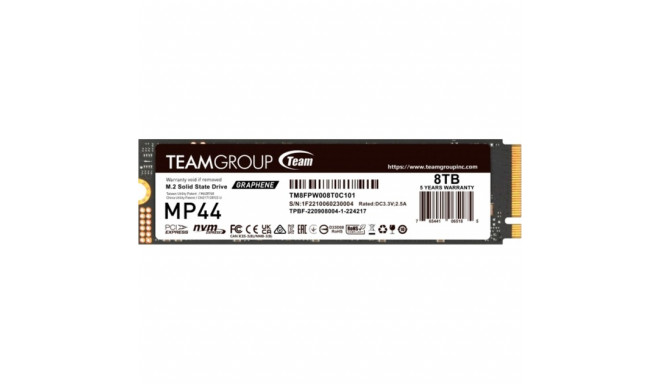Team Group MP44 8TB, SSD (PCIe 4.0 x4, NVMe, M.2 2280)