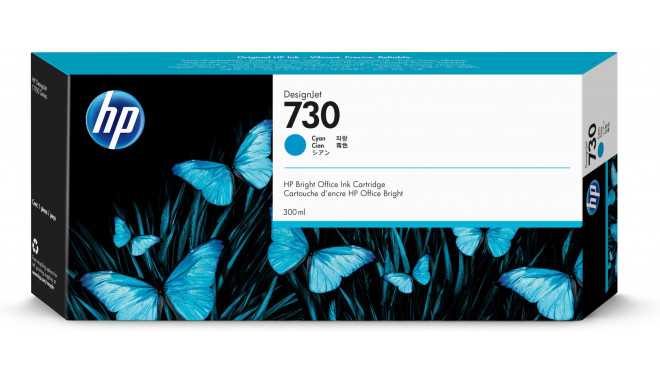 HP 730 300 ml helesinine P2V68A