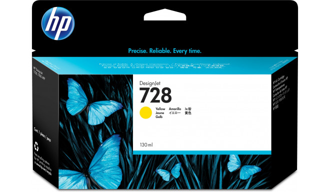 HP No. 728 kollane suur