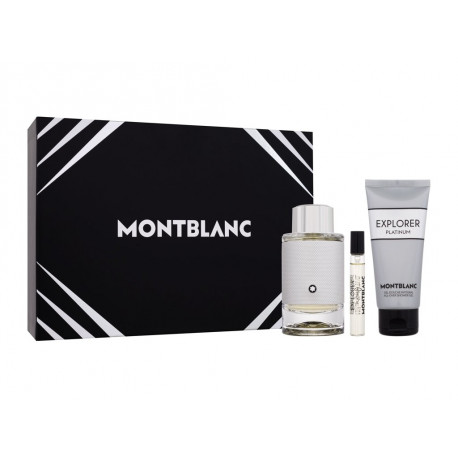 Montblanc Explorer Platinum Eau de Parfum (100ml) (Edp 100 ml + Shower Gel 100 ml + Edp 7,5 ml)