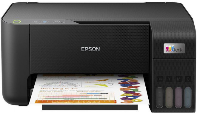 Epson all-in-one ink printer EcoTank L3210, black (opened package)