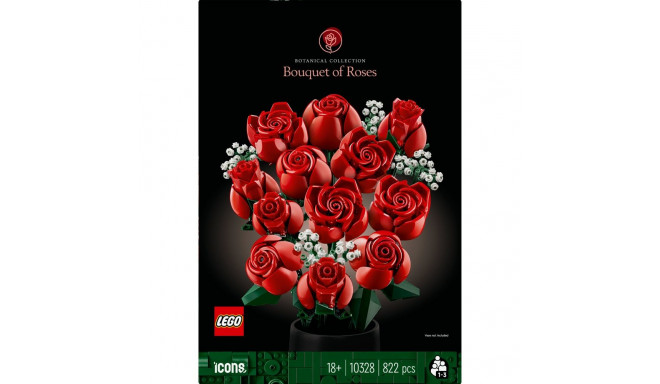 LEGO Icons toy blocks Bouquet of Roses Flowers (10328)