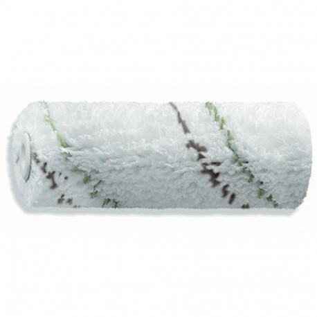 Rullis 10cm Ø30mm, 9mm, mikrošķiedra, zaļas/pelēkas svītras