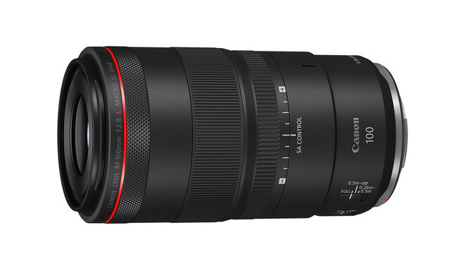 Canon RF 100mm f/2.8 L Macro IS USM lens (without package)