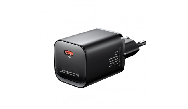 Joyroom JR-TCF07EU Speed ​​Series 30W USB-C PD/QC/AFC/FCP wall charger - black