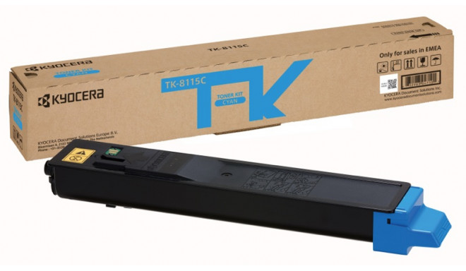 Kyocera Toner TK-8115 TK8115 Cyan (1T02P3CNL0)