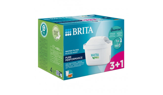 The Maxtra PRO Pure Performance replacement filters are designed by BRITA for high-
