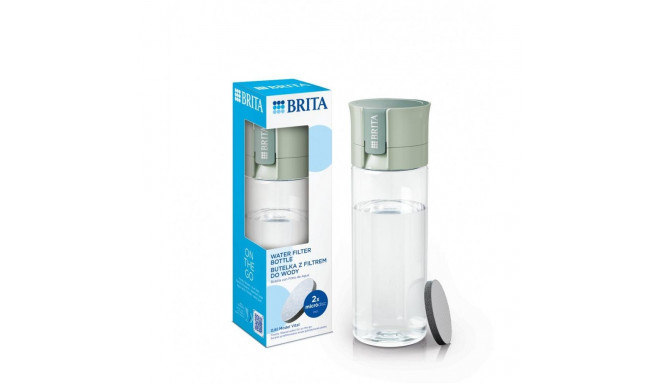 Vital + 2 MicroDisc filter bottle pastel green