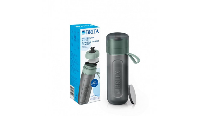 Active + 2 MicroDisc filter bottle pastel green