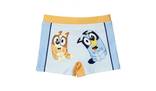 Boys Swim Shorts Bluey Light Blue - 3 Years