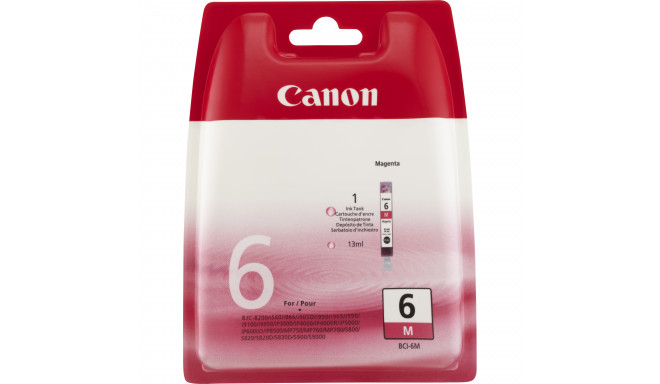 Canon BCI-6M Magenta Ink Cartridge