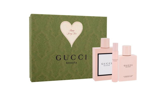 Gucci Bloom Eau de Parfum (100ml) (Edp 100 ml + Body Lotion 100 ml + Edp 10 ml)