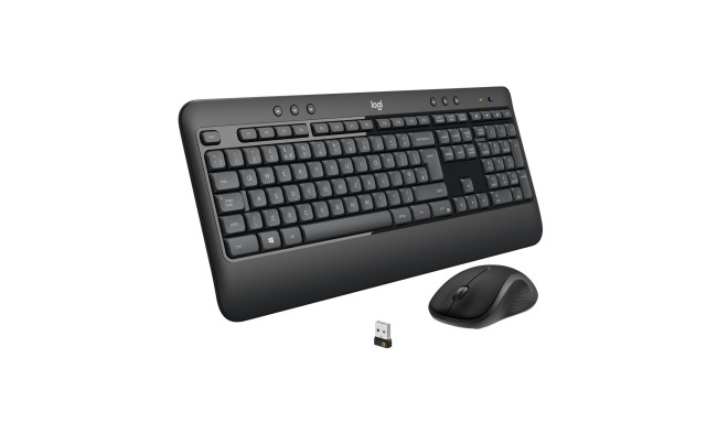 Klaviatuur ja Hiir Logitech 920-008685 Must Qwerty US