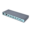 i-tec USB 3.0 / USB-C / Thunderbolt 2x 4K 1x 5K Dual Display Docking Station 2x DP 2x HDMI LAN Audio