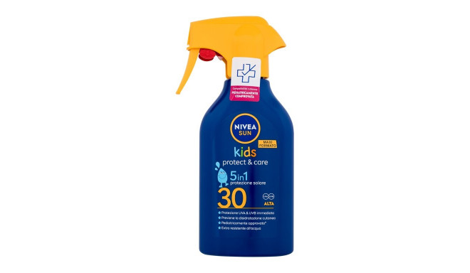 Nivea Sun Kids Protect & Care Sun Spray 5 in 1 (270ml)