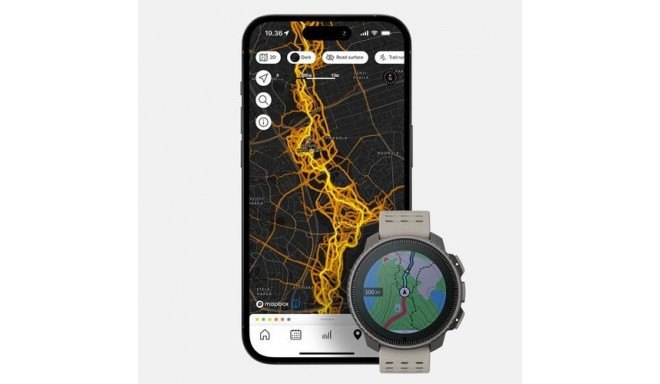 Suunto Vertical 3.56 cm (1.4&quot;) Dot-matrix 49 mm 280 x 280 pixels Touchscreen Black GPS (sat