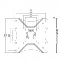 Wall Mount LCD/LED VESA 200x200, 23-42"