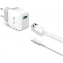 Celly USB charger Turbo 2.4A USB-C