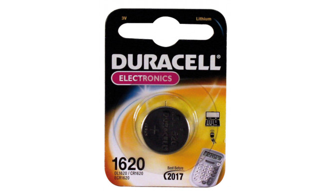 Duracell battery CR1620 Lithium 3V Tablet 1pc